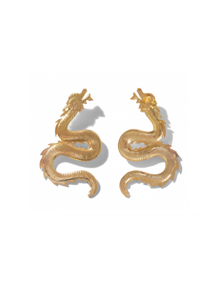 Big Dragon Earrings