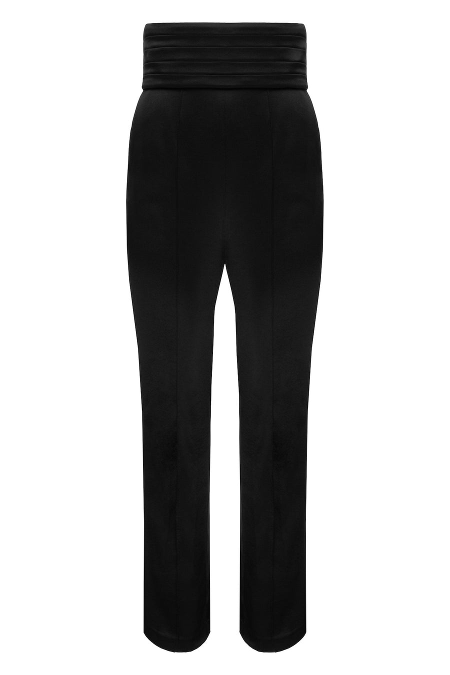 SATIN TUXEDO TROUSER