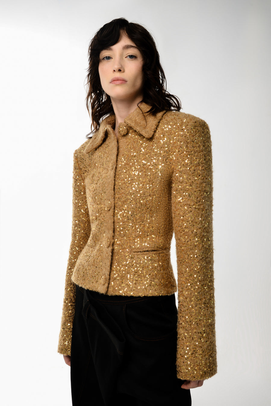 Golden Tweed Jacket