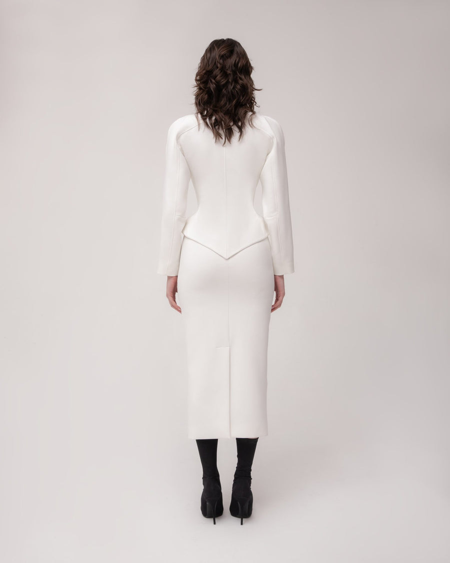 Carla Skirt in White