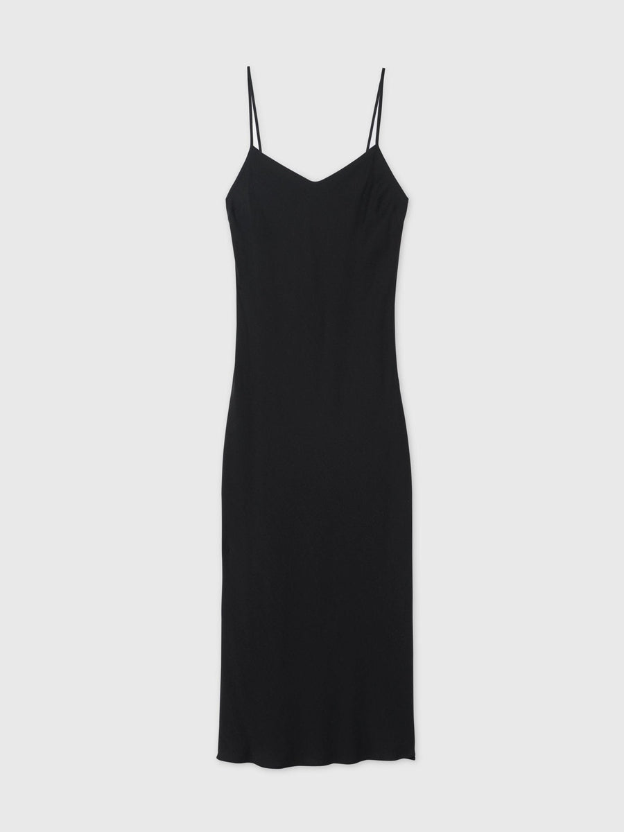 Cupro Bias Slip Dress - dāl the label-XS