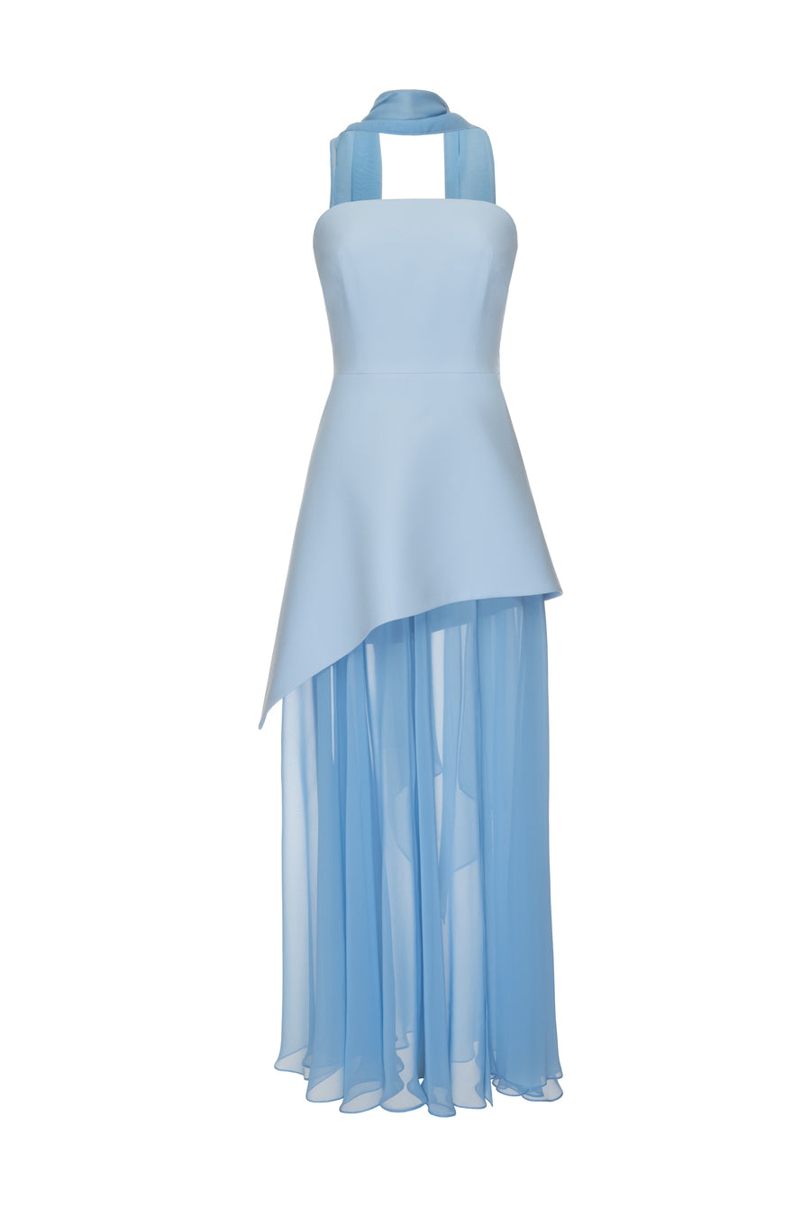 Monaco Sky Blue With Scarf
