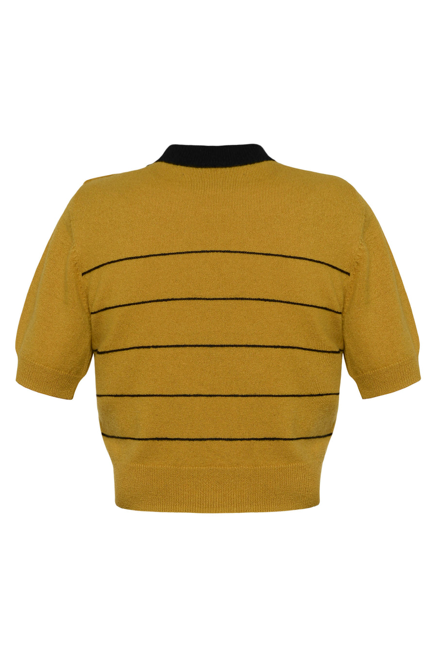Wool-Cashmere Striped Top