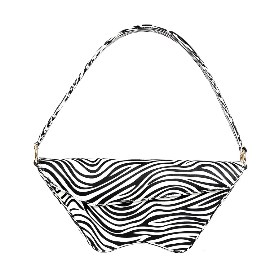 Zebra Print Nadira Bag