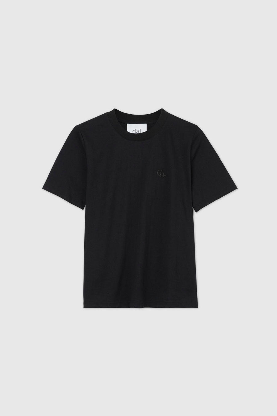 Essential Organic Cotton T-shirt - dāl the label-Black