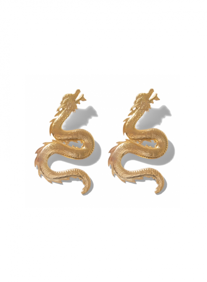 Big Dragon Earrings